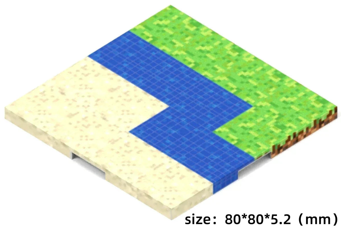 MagnaWorld Baseplates - Modular Magnetic Building Platforms